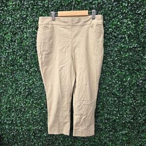 Chico's Straight Leg Khaki Pants - Size 10!